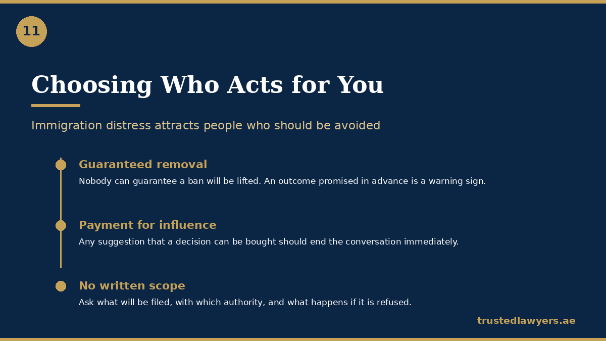 How to choose an immigration lawyer in the UAE and what to avoid